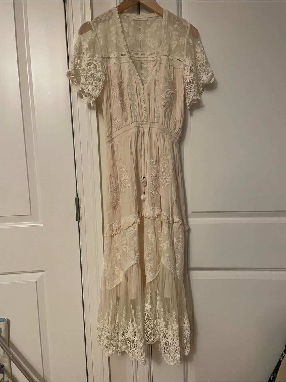 Spell Maggie Embroidered Midi Dress - Picture 6 of 7
